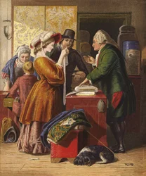 Das Hochzeitskleid auswählen